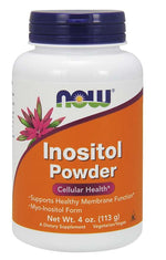 NOW FOODS Inozitolio milteliai - Inozitolis 113 g