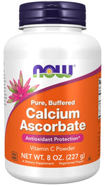NOW FOODS kalcio askorbatas – vitamino C milteliai 227 g