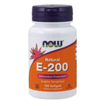 Now Foods vitaminas E 200 TV 100 kapsulių