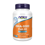 NOW FOODS DHA-1000 žuvų taukų smegenų veiklai palaikyti 90 kapsulių