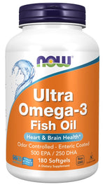 Now Foods Ultra Omega-3“ 180 kapsulių