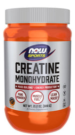 Now Foods kreatino monohidrato milteliai 600 g