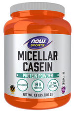 Now Foods micelinis kazeinas, beskoniai milteliai - micelinis kazeinas sportui 816 g