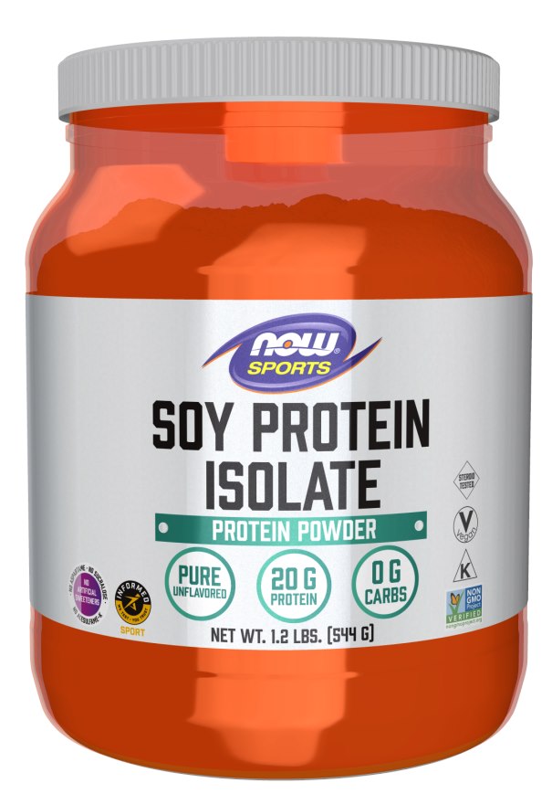 Now Foods sojų baltymai be skonio - sojų baltymų izoliatas natūralus skonis 544 g