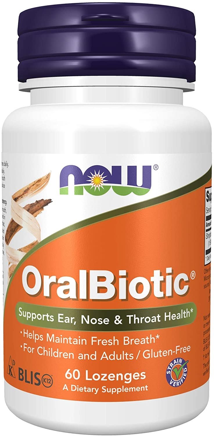 Now Foods OralBiotic 60 kapsulių