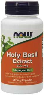 NOW FOODS šventojo baziliko ekstraktas – Tulsi – bazilikas 90 kapsulių
