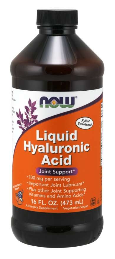 NOW FOODS hialurono rūgštis 473 ml