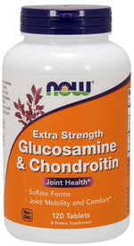 NOW FOODS gliukozaminas ir chondroitinas 120 tablečių