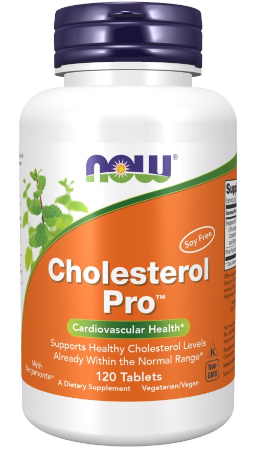 NOW FOODS Cholesterol Pro 120 tablečių