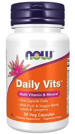 NOW FOODS Daily Vits - vitaminai ir mineralai 30 kapsulių
