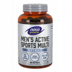 NOW FOODS vyrams skirtas aktyvus sportinis multivitaminas 180 kapsulių