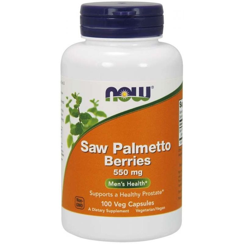 Now Foods Saw Palmetto uogos - Saw Palmetto uogos 550 mg 100 kaps.