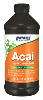 Now Foods Acai skysto koncentrato – Acai skysto koncentrato 473 ml
