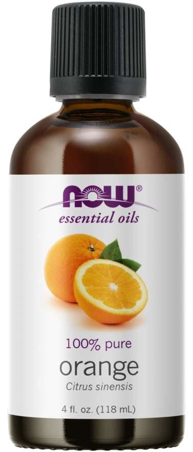 NOW FOODS 100 % apelsinų aliejus – apelsinų skonio 118 ml