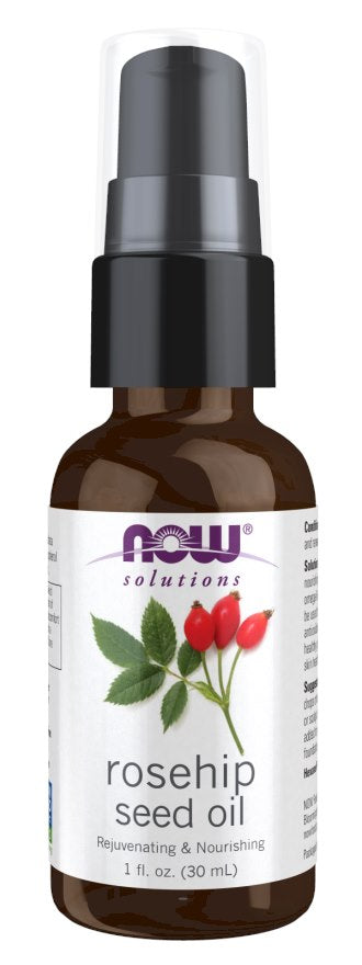 NOW FOODS 100 % erškėtuogių sėklų aliejus 30 ml