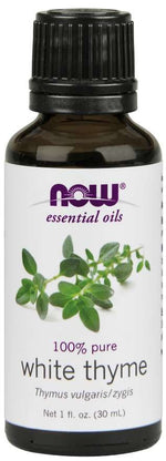 NOW FOODS 100 % baltųjų čiobrelių aliejus – čiobreliai 30 ml