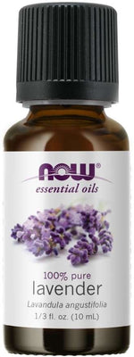 NOW FOODS 100 % levandų aliejus – levandos 10 ml