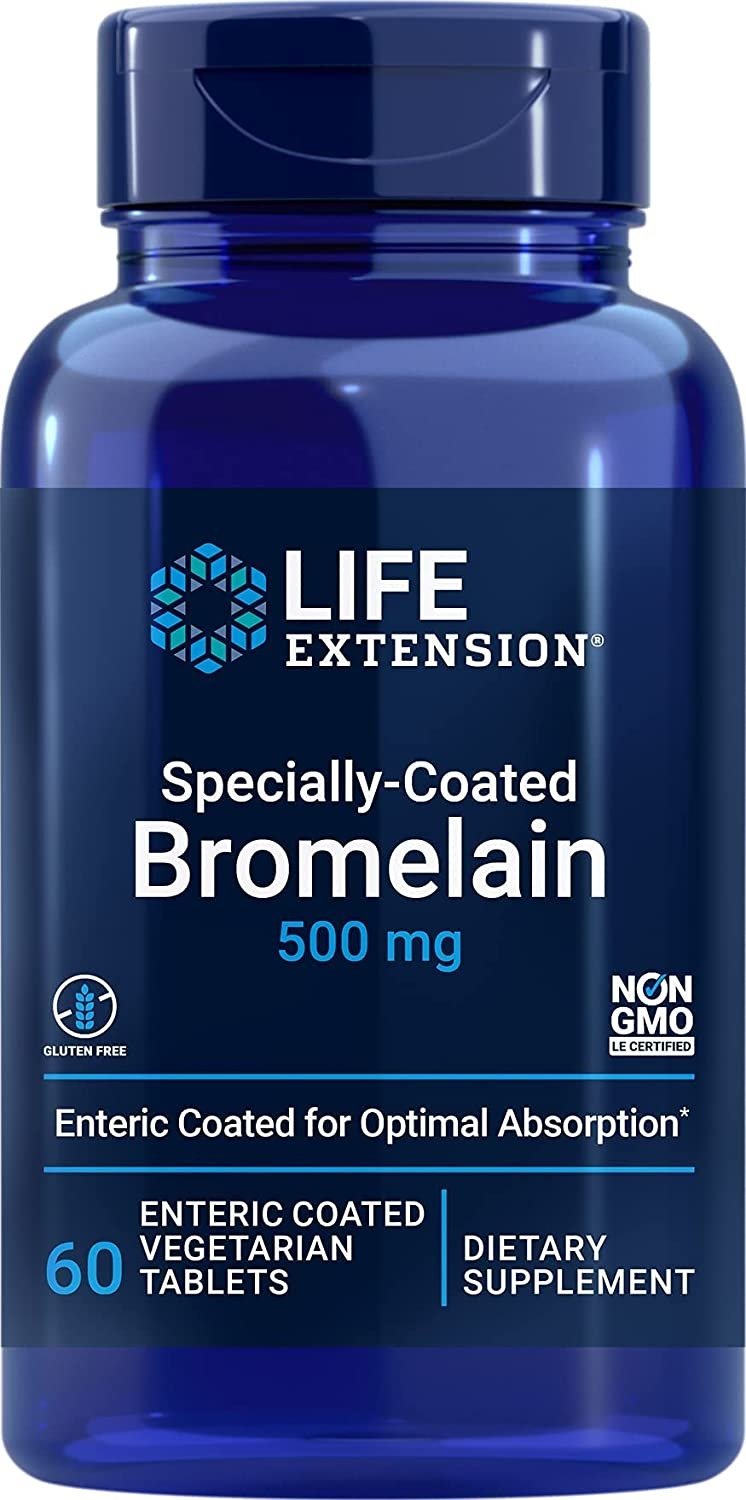 Life Extension Bromelainas 60 tablečių