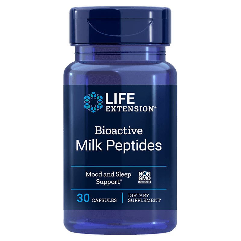 Life Extension Bioaktyvūs pieno peptidai 150 mg 30 kapsulių
