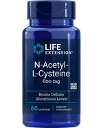 Life Extension NAC - N-acetil-L-cisteinas 60 kapsulių