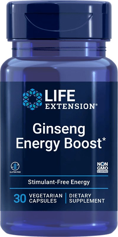 Life Extension Ženšenio energijos pastiprinimas 30 kapsulių