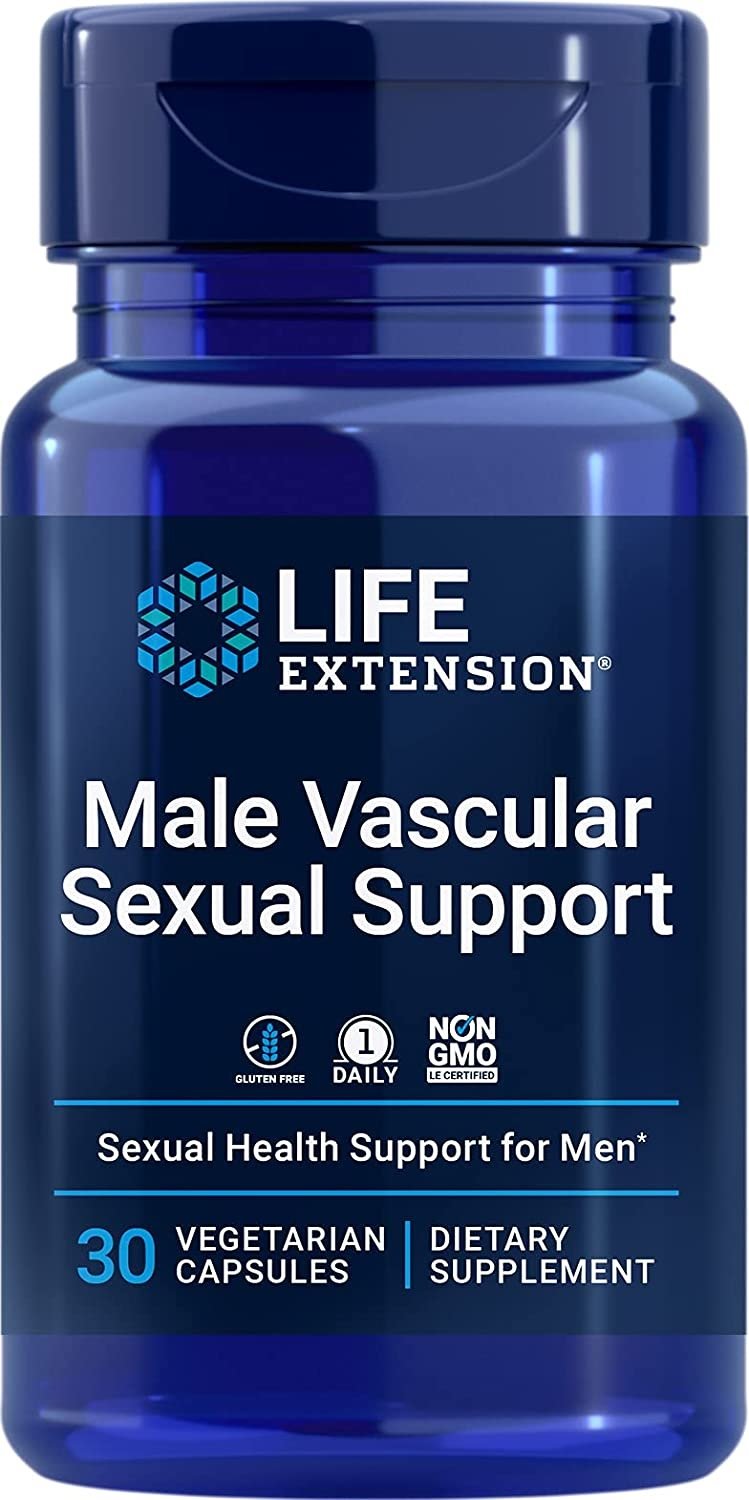 Life Extension Vyrų kraujagyslių seksualinė parama 30 kapsulių