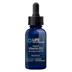 Life Extension Vitaminas D3 2000 TV - mėtų skonio 29,57 ml