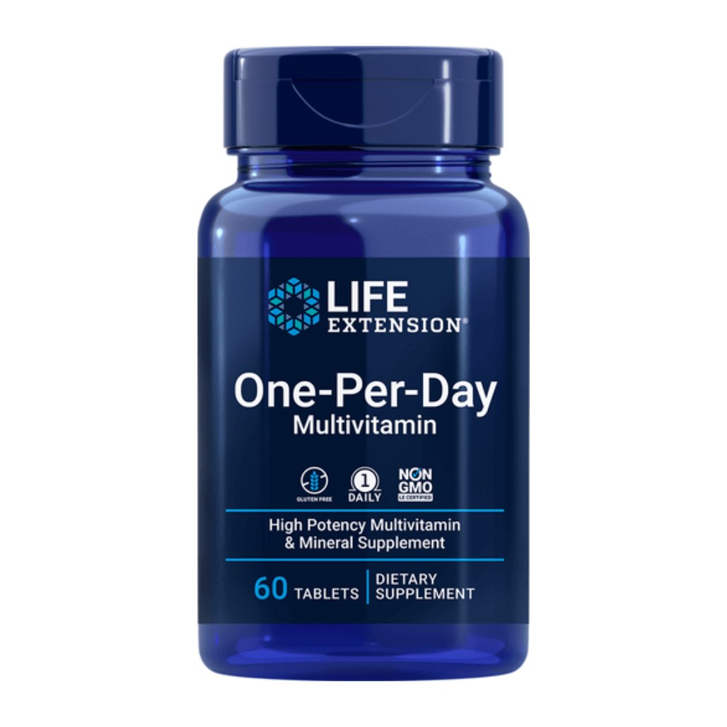 Life Extension Vieno per dieną multivitaminų – vitaminų ir mineralų rinkinys 60 tablečių