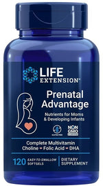 Life Extension Prenatalinis pranašumas 120 kapsulių
