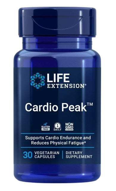LIFE EXTENSION Cardio Peak - širdies ir kraujagyslių sistemos palaikymas 30 kapsulių