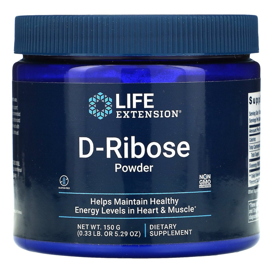 Life Extension D-Ribozė - D-Ribozė 150 g