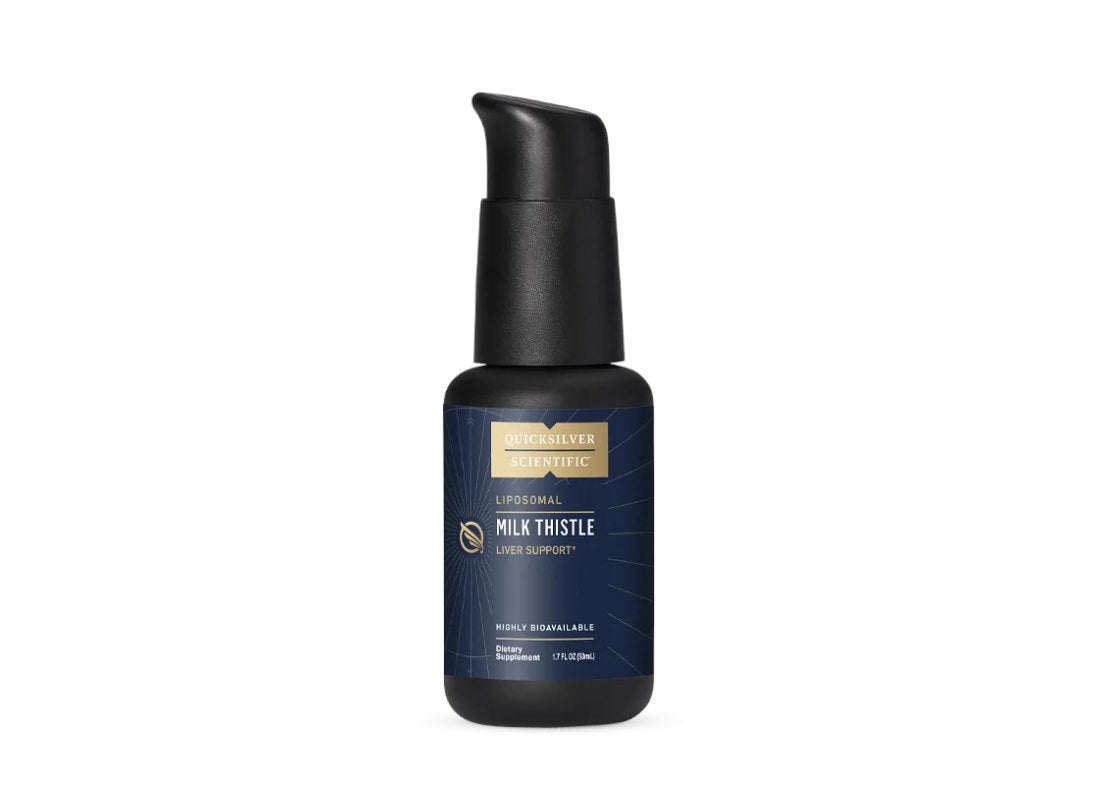 QUICKSILVER Nanoemulsifikuotas margainio kepenų palaikymas - margainis 50 ml