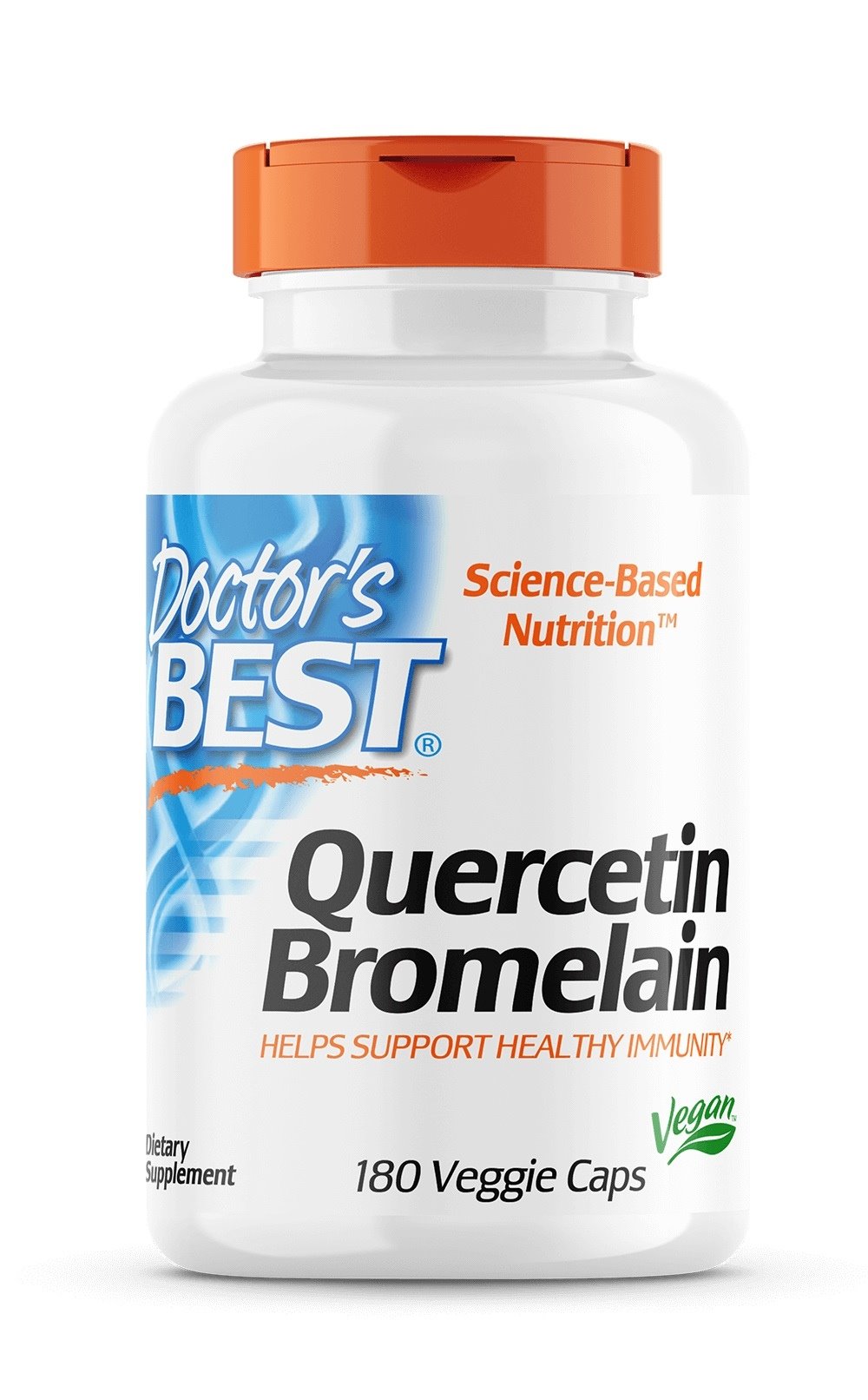 Doctor's Best kvercetinas su bromelainu 180 kapsulių