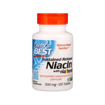 DOCTOR'S BEST vitaminas B3 NiaXtend – niacinas 500 mg, pailginto atpalaidavimo 120 tablečių