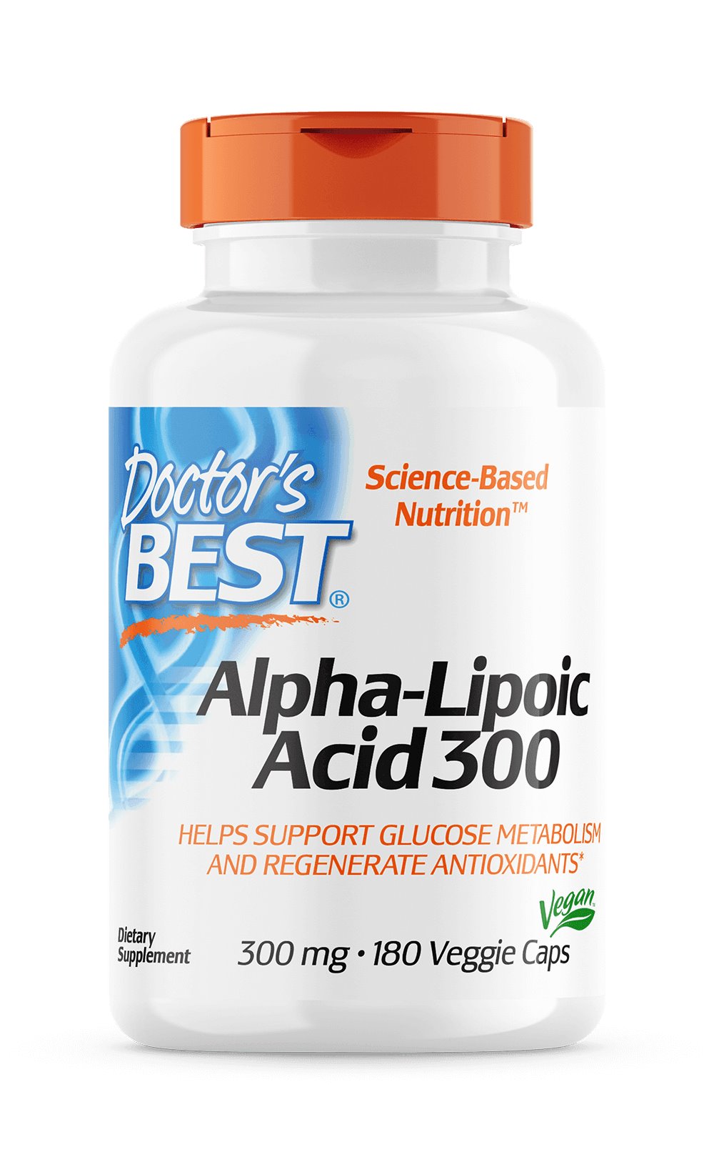 Geriausia gydytojo ALA - alfa lipoinė rūgštis 300 mg 180 kapsulių