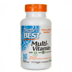 DOCTOR'S BEST multivitaminų ir mineralų rinkinys be geležies 90 kapsulių