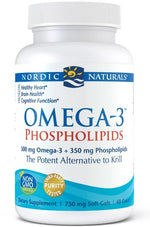 NORDIC NATURALS Omega-3 fosfolipidai 60 kapsulių
