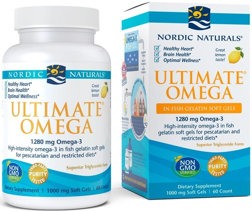 NORDIC NATURALS Ultimate Omega 60 kapsulių