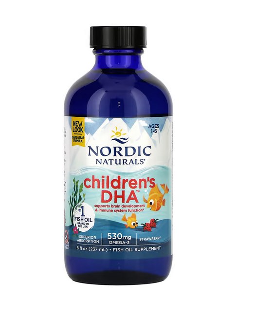 NORDIC NATURALS vaikams skirtas DHA 530 mg 237 ml