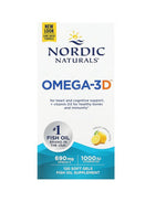 NORDIC NATURALS Omega-3D 120 kapsulių