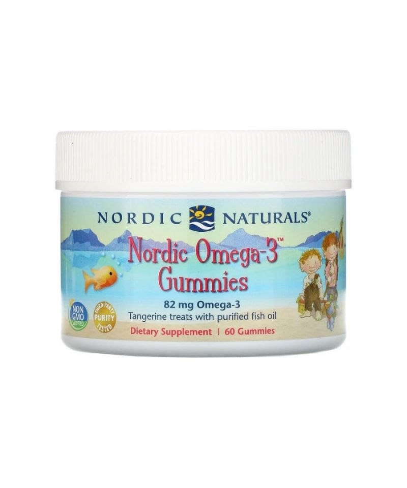 NORDIC NATURALS Nordic Omega-3 guminukai 60 guminukų