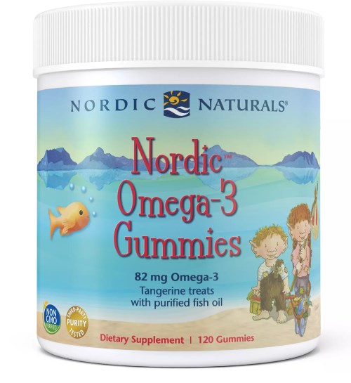 NORDIC NATURALS Nordic Omega-3 guminukai 120 guminukų