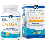 NORDIC NATURALS Omega-3 žuvų želatinoje 60 kapsulių