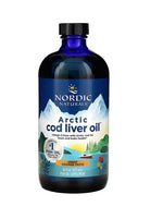NORDIC NATURALS Arkties menkių kepenų aliejus su apelsinų skoniu 473 ml