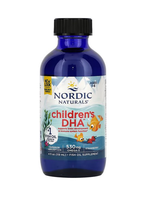 NORDIC NATURALS vaikams skirtas DHA 530 mg 119 ml
