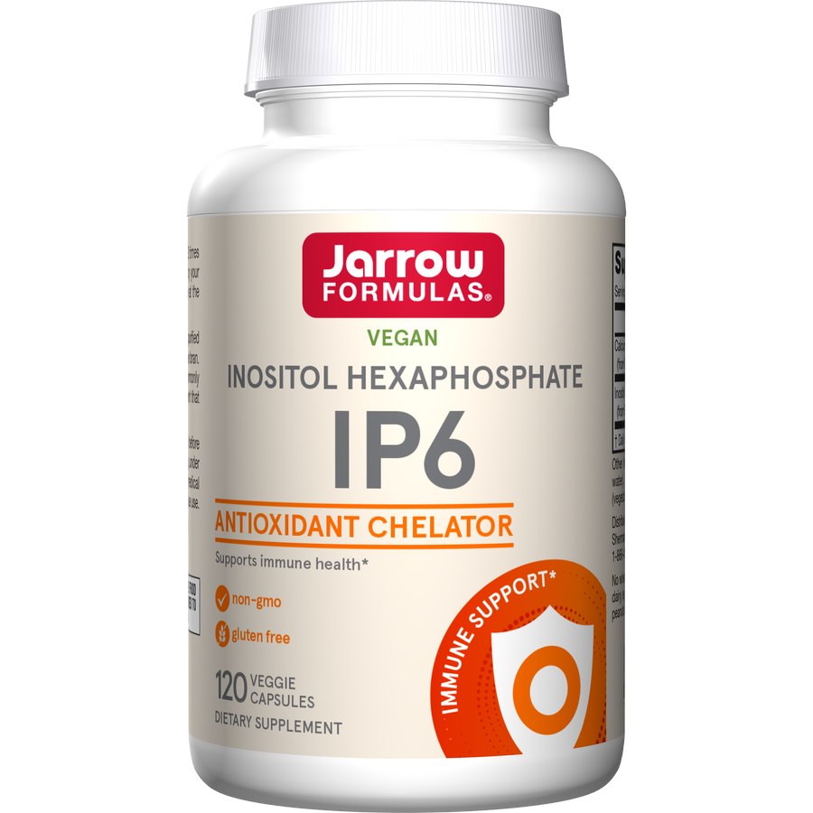 JARROW FORMULAS IP6 - Inozitolio heksafosfatas 500 mg 120 kapsulių