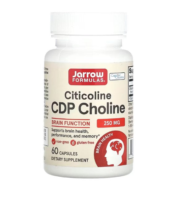 JARROW FORMULAS Citikolinas Citikolinas CDP Cholinas 60 kaps.