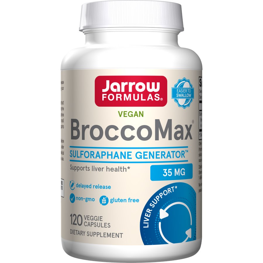JARROW FORMULAS BroccoMax - brokolių sėklų ekstraktas 120 kapsulių