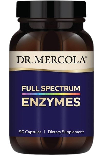 DR. MERCOLA pilno spektro fermentai 90 kapsulių