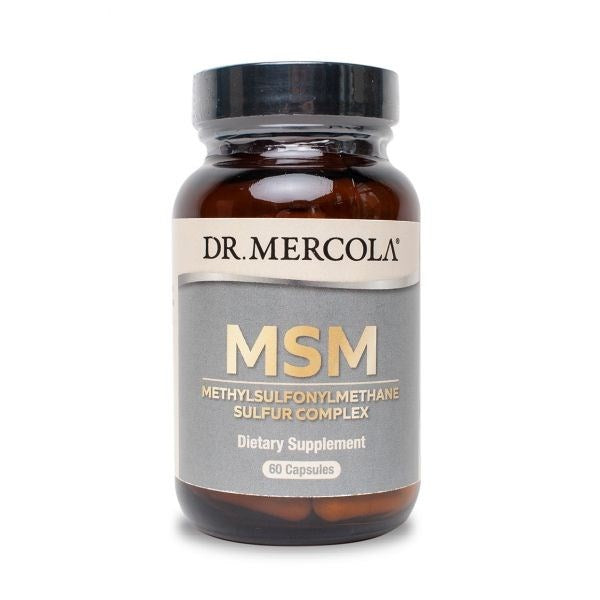 DR. MERCOLA MSM sieros kompleksas - siera 60 kapsulių